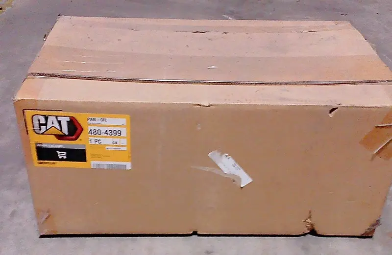 Oil Pan Shallow Rear Well Engine image 1