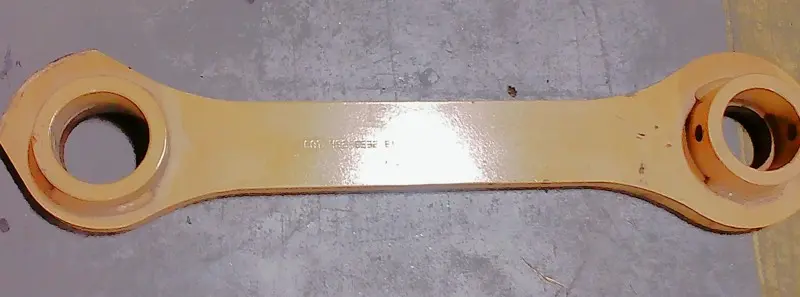 Excavator Bucket Linkage Link Rod Side image 1
