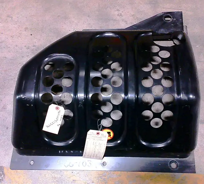 Engine Hood Cover With Perforated Holes image 1