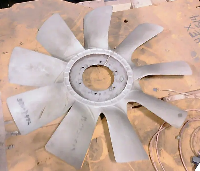 Suction Fan, 9 Blade  OD X W: 730 X 92MM image 1