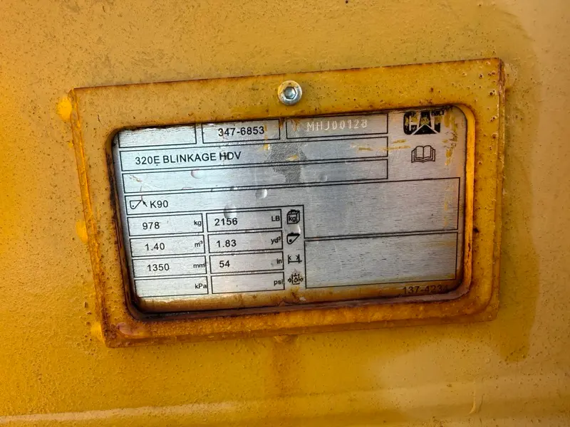 320 54" Bucket image 1