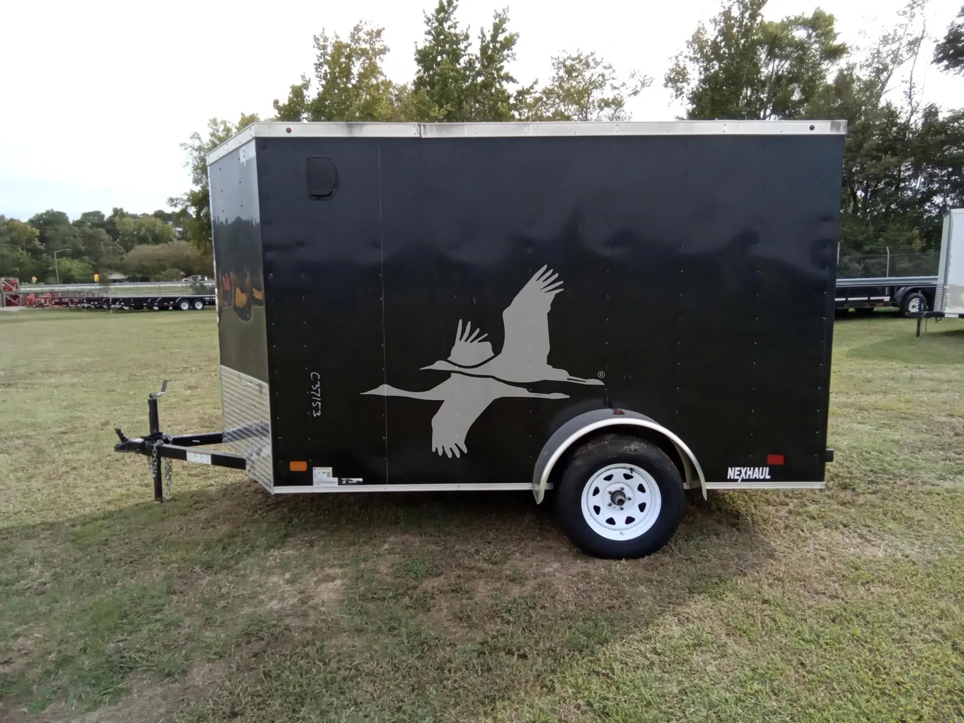 Nexhaul Enclosed Single Axle Trailer (Black) image 1