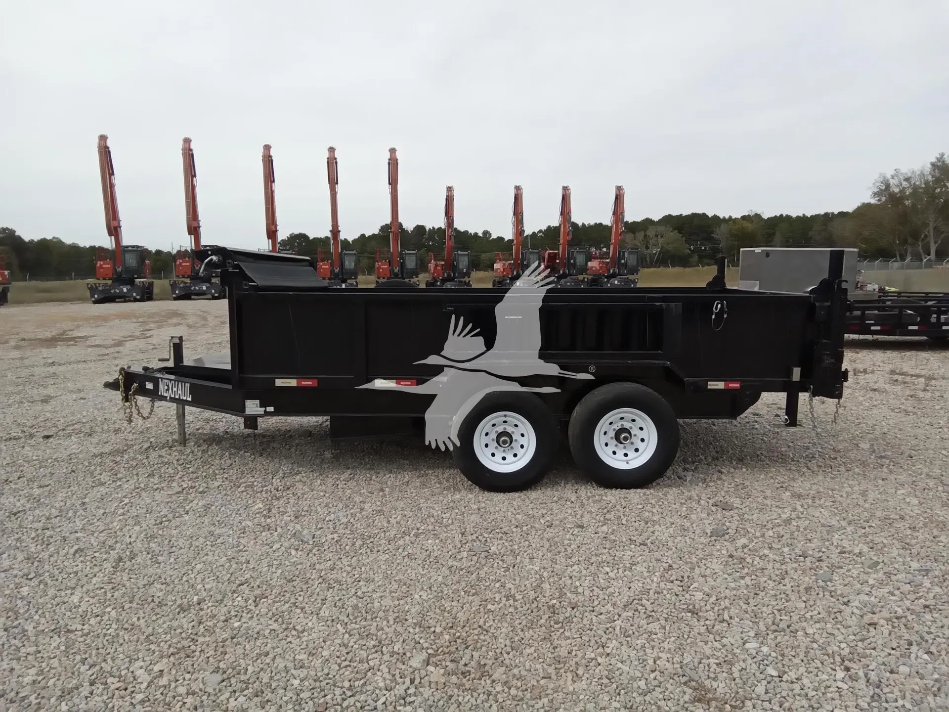 Nexhaul N714TA 7 Ton Dump Trailer image 1