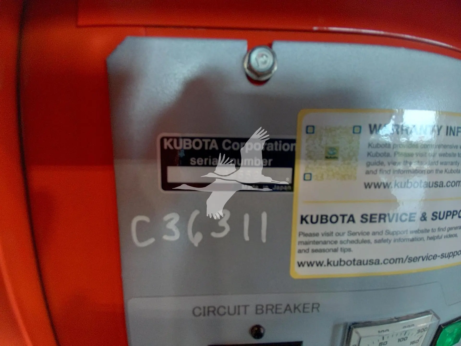 Kubota GL7000 7 kW Diesel Generator image 1