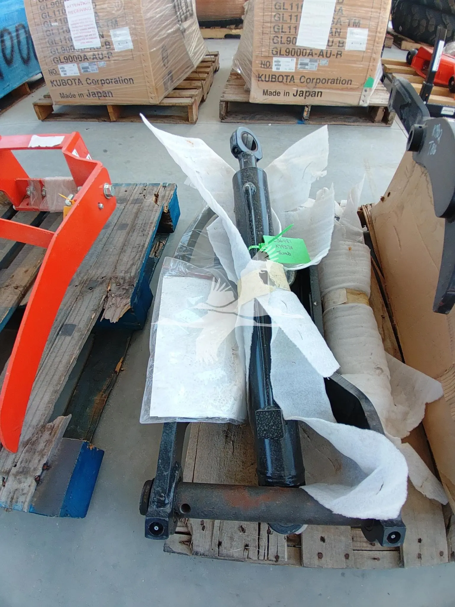 Kubota K7937A Hydraulic Thumb Kit image 1