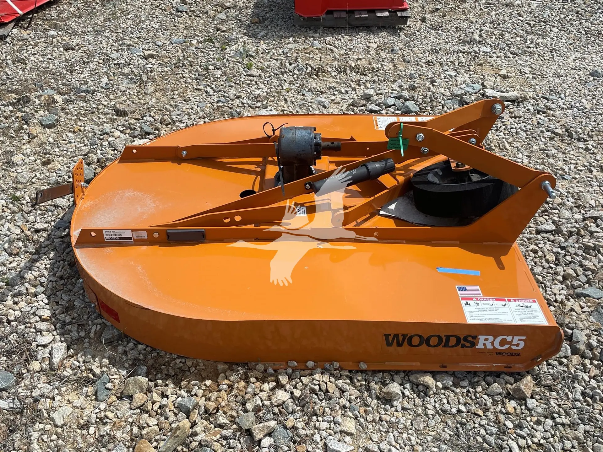 Woods 1038345C 60 in RC5 Finish Mower Deck image 1