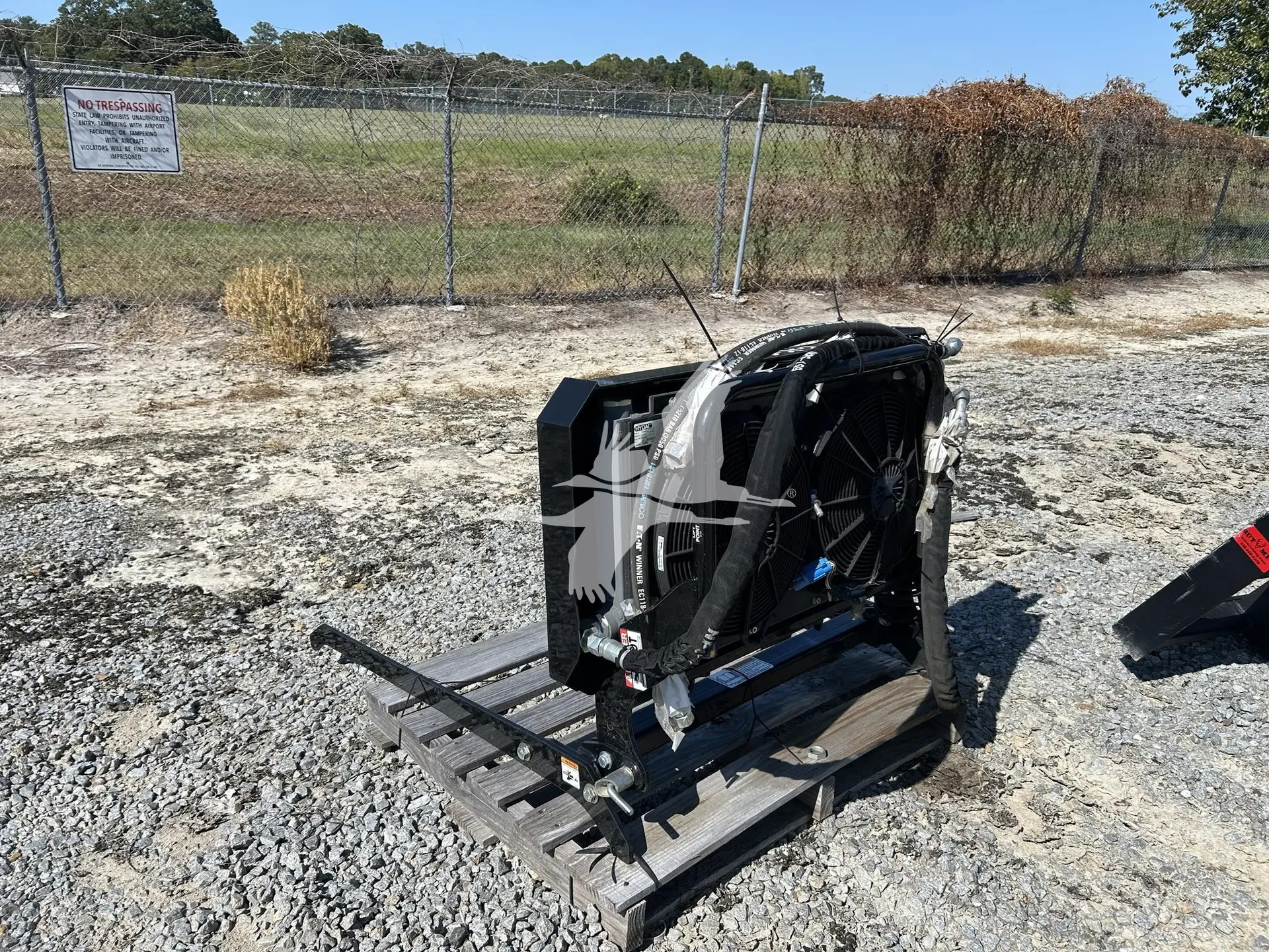 Kubota S6618 Auxiliary Hydraulic Cooler image 1