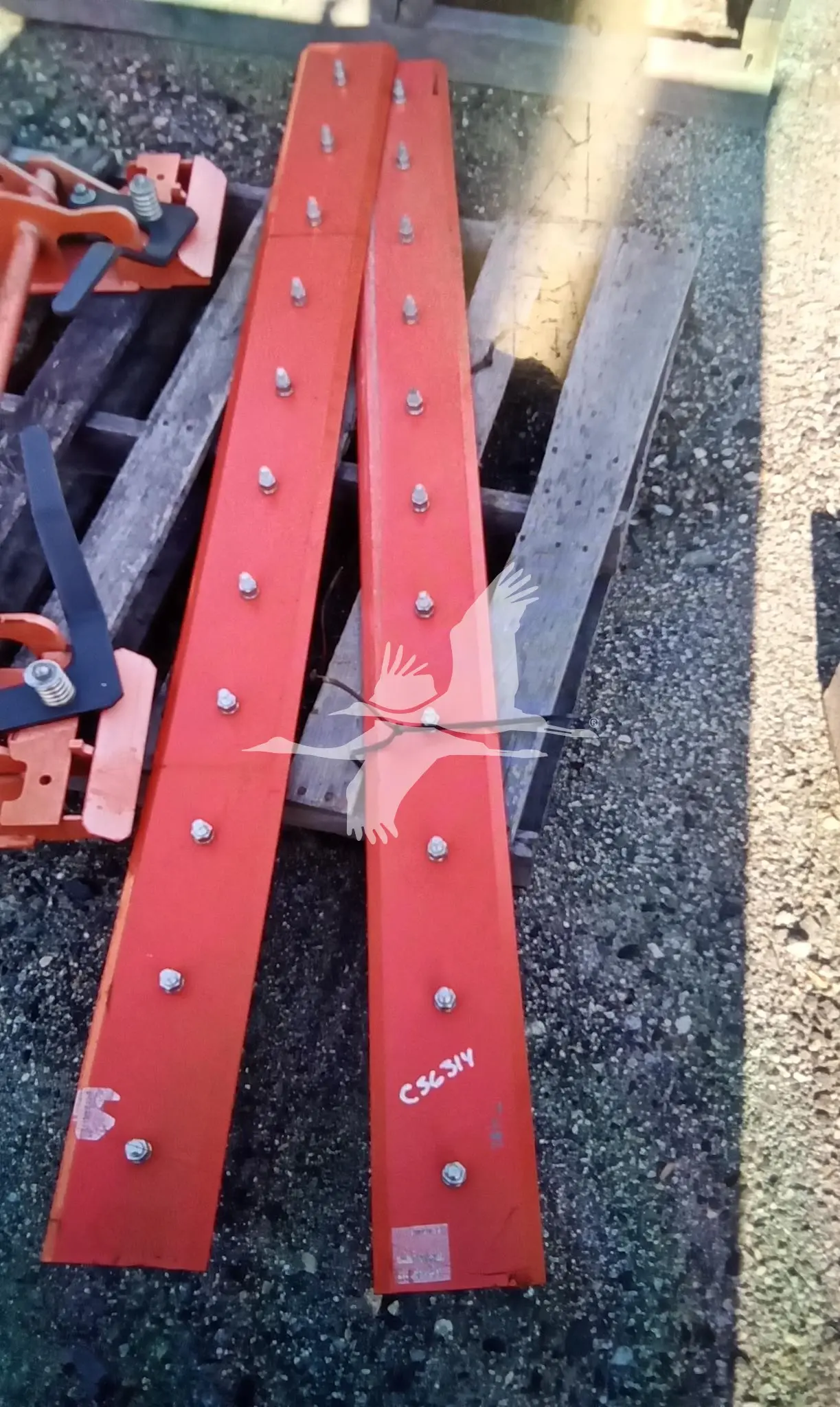 Kubota TL1748 Bolt-On Cutting Edge image 1