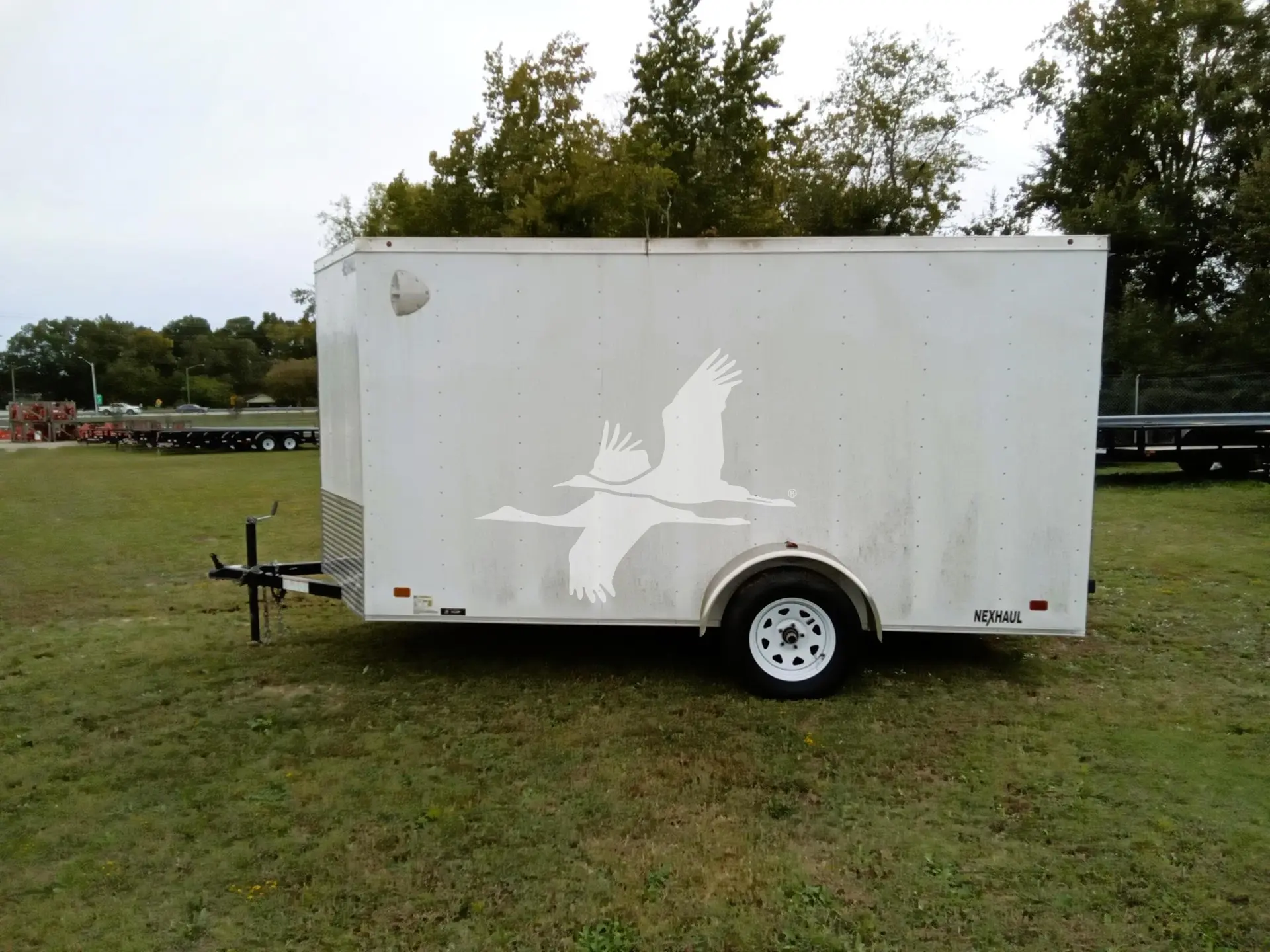 Nexhaul Enclosed Single Axle Trailer (Black) image 1