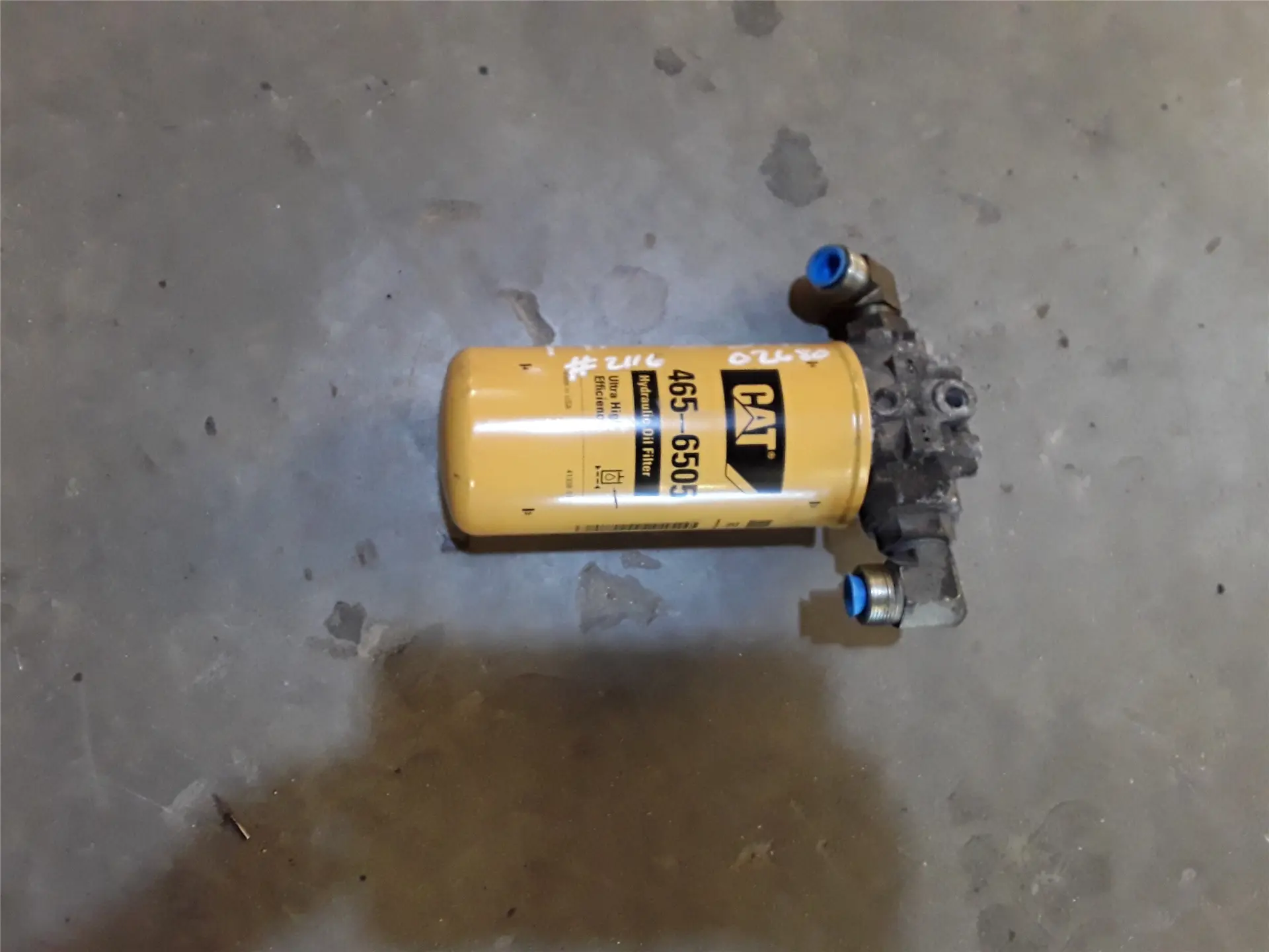 USED FILTER GP-OIL image 1