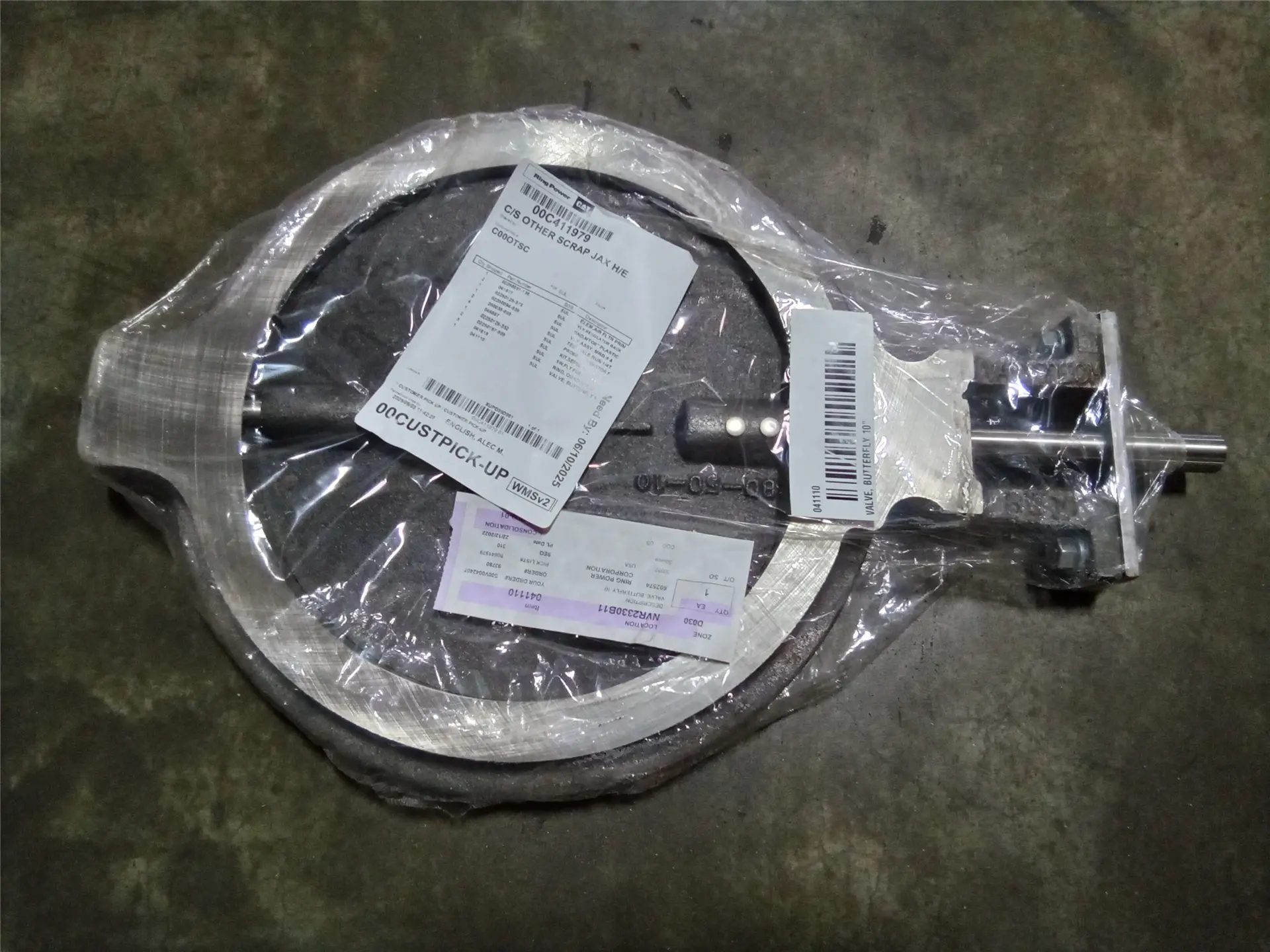 NEW BUTTERFLY VALV image 1