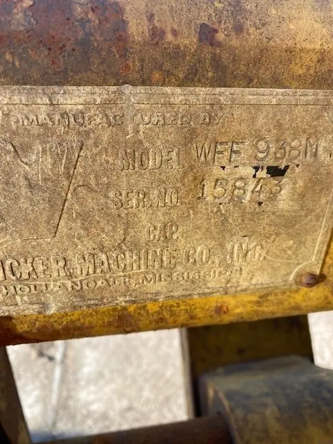 USED 60" WICKER 950M PIN ON FORKS image 1