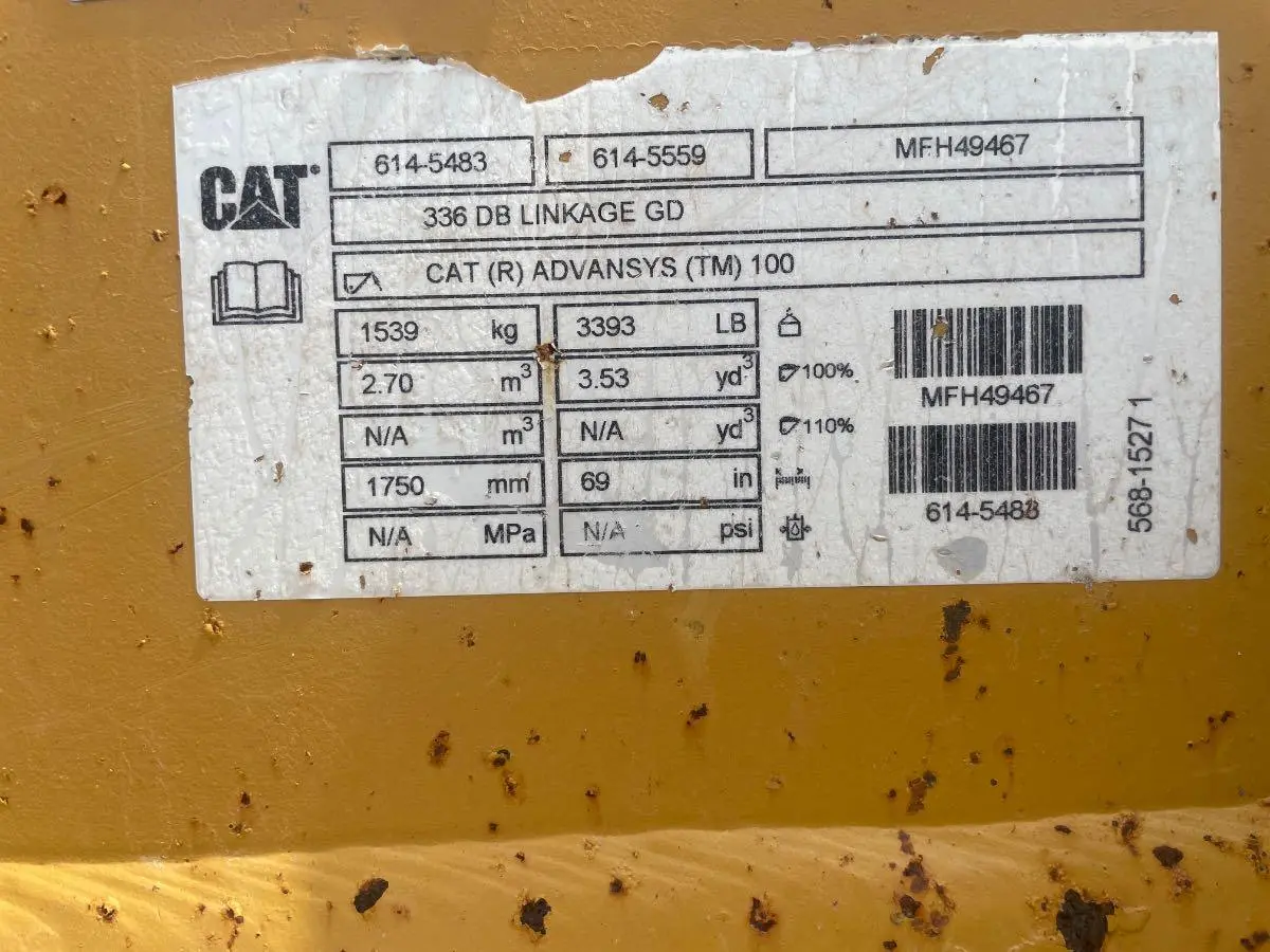 USED GENERAL DUTY 69" DB BUCKET                    MQ image 1