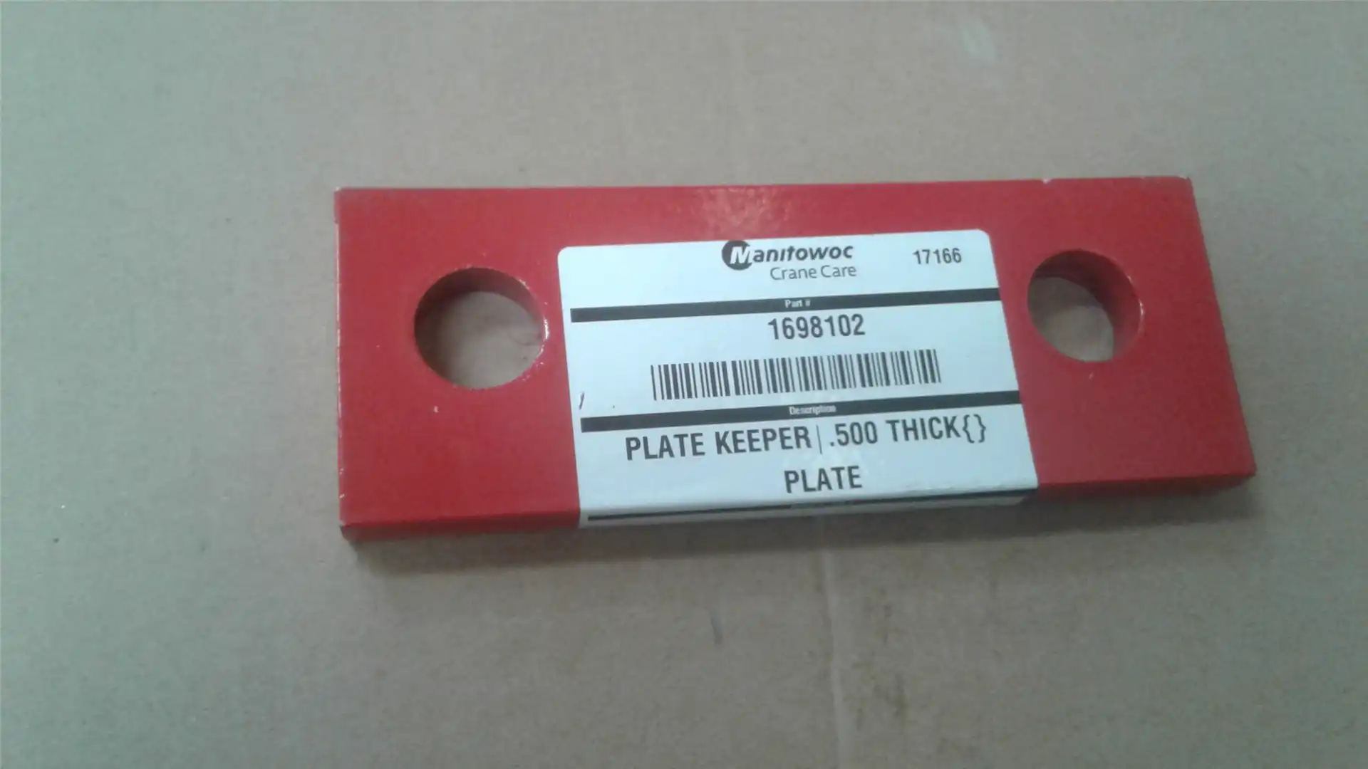 NEW PLATE KEEPER indicator image 1