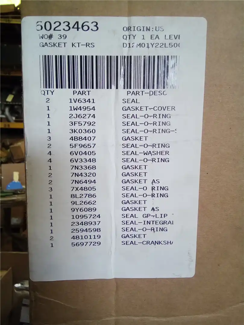 NEW GASKET KIT indicator image 1
