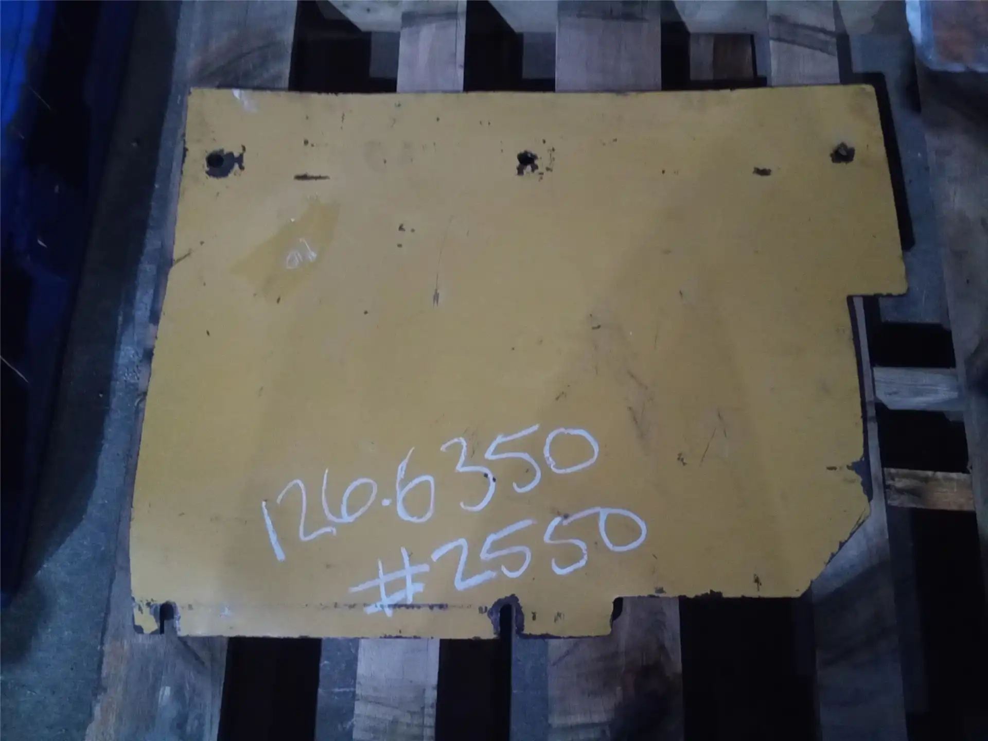 USED PLATE indicator image 1