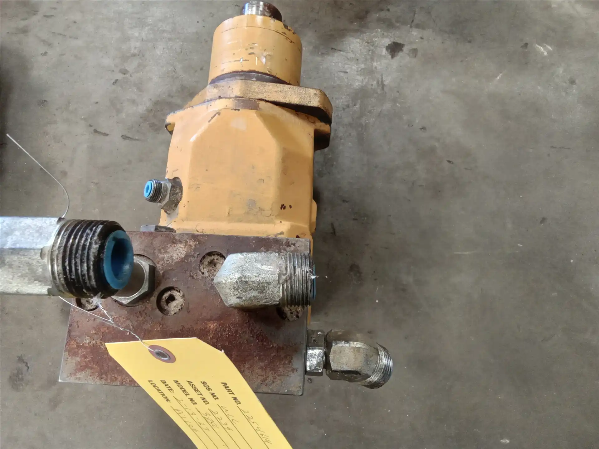 USED FAN MOTOR HYD image 2