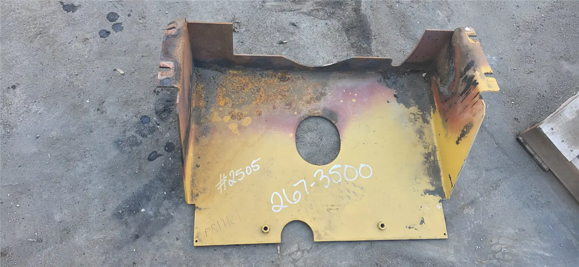 USED PLATE indicator image 1