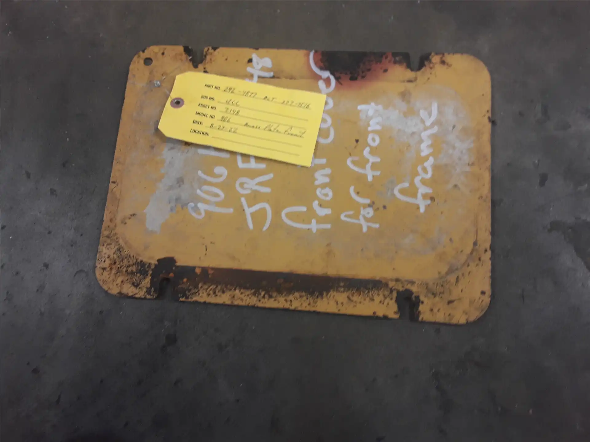 USED ACCESS PLATE indicator image 1