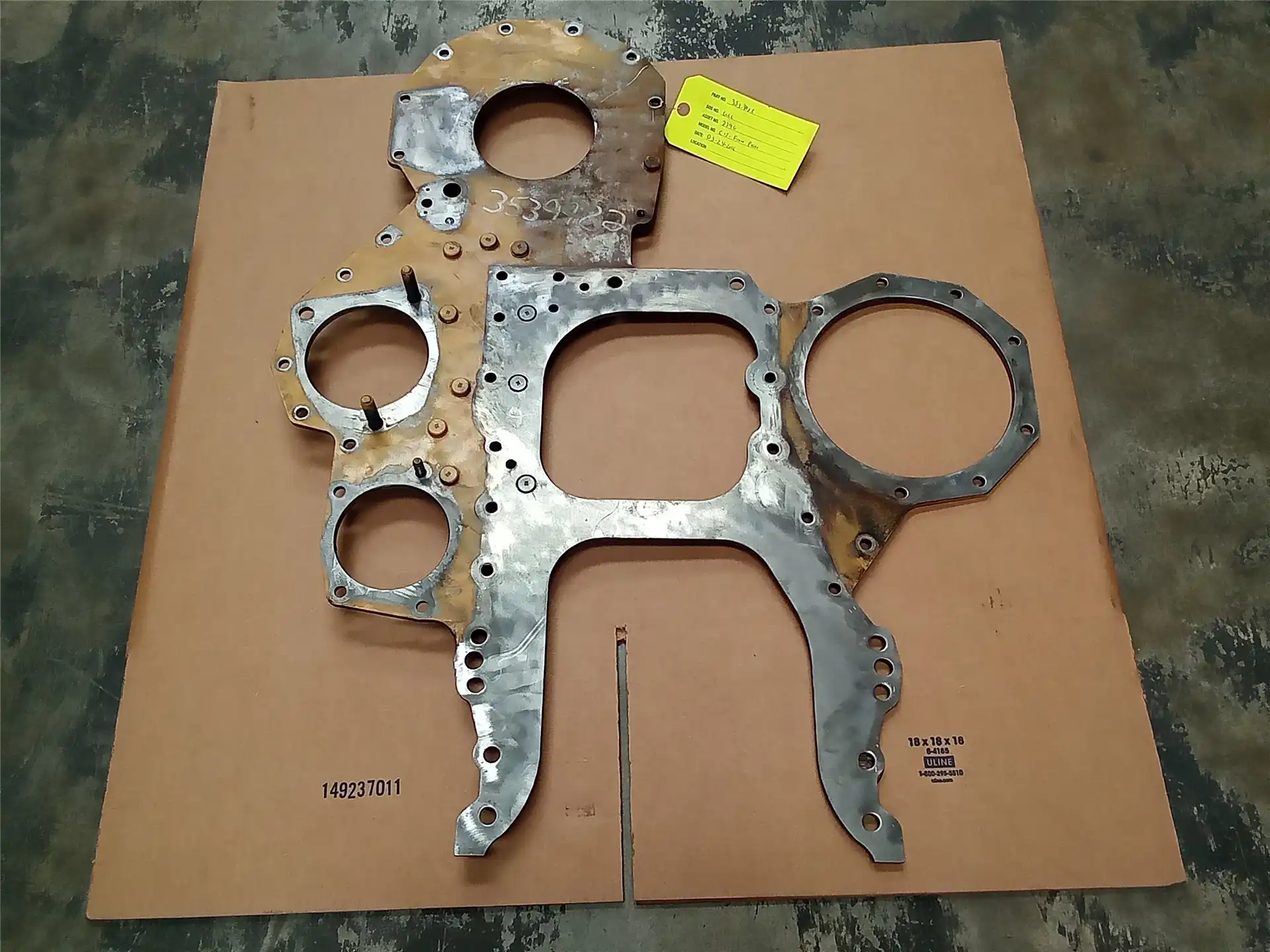 USED PLATE indicator image 1