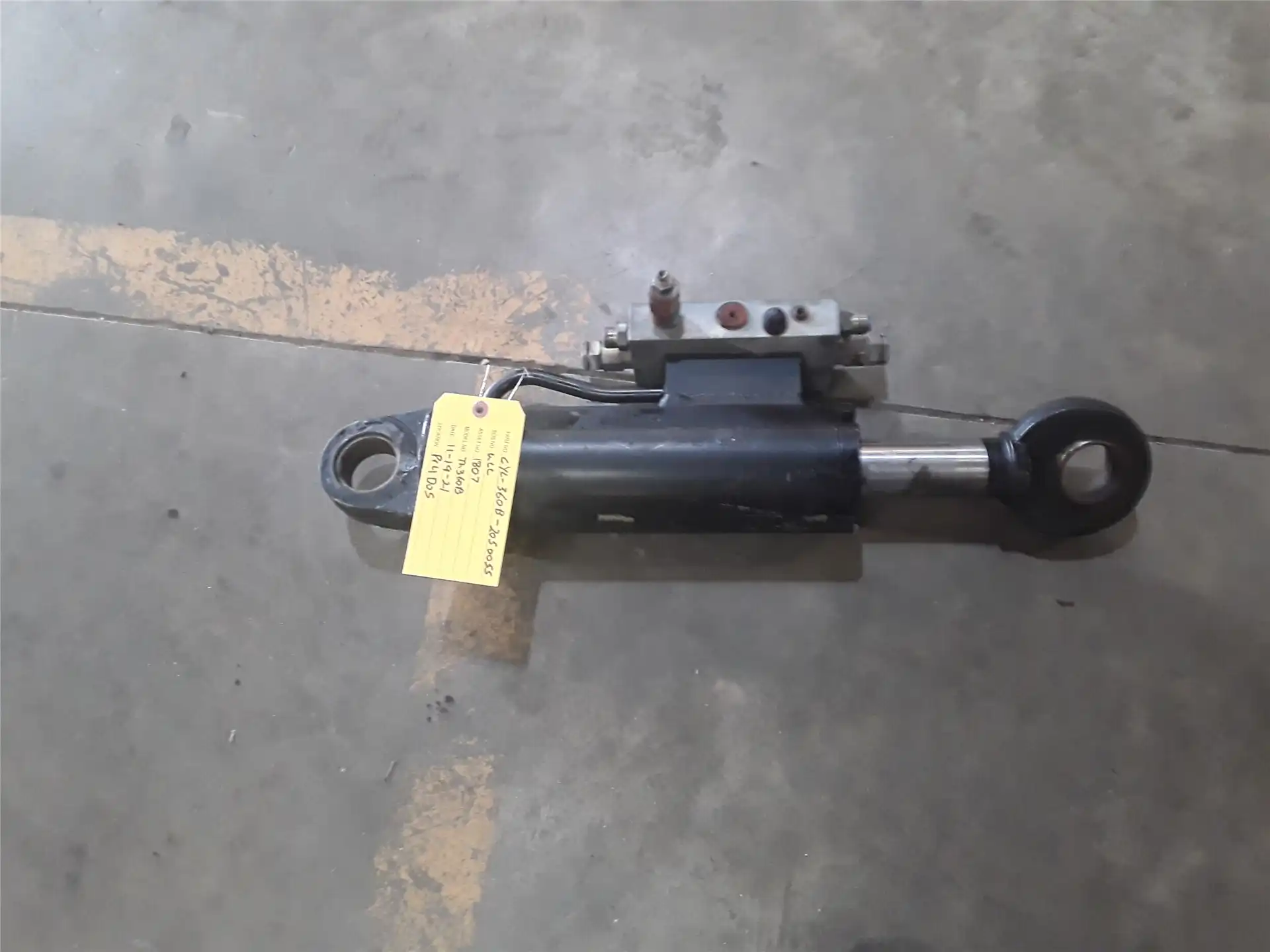 USED CYLINDER indicator image 1