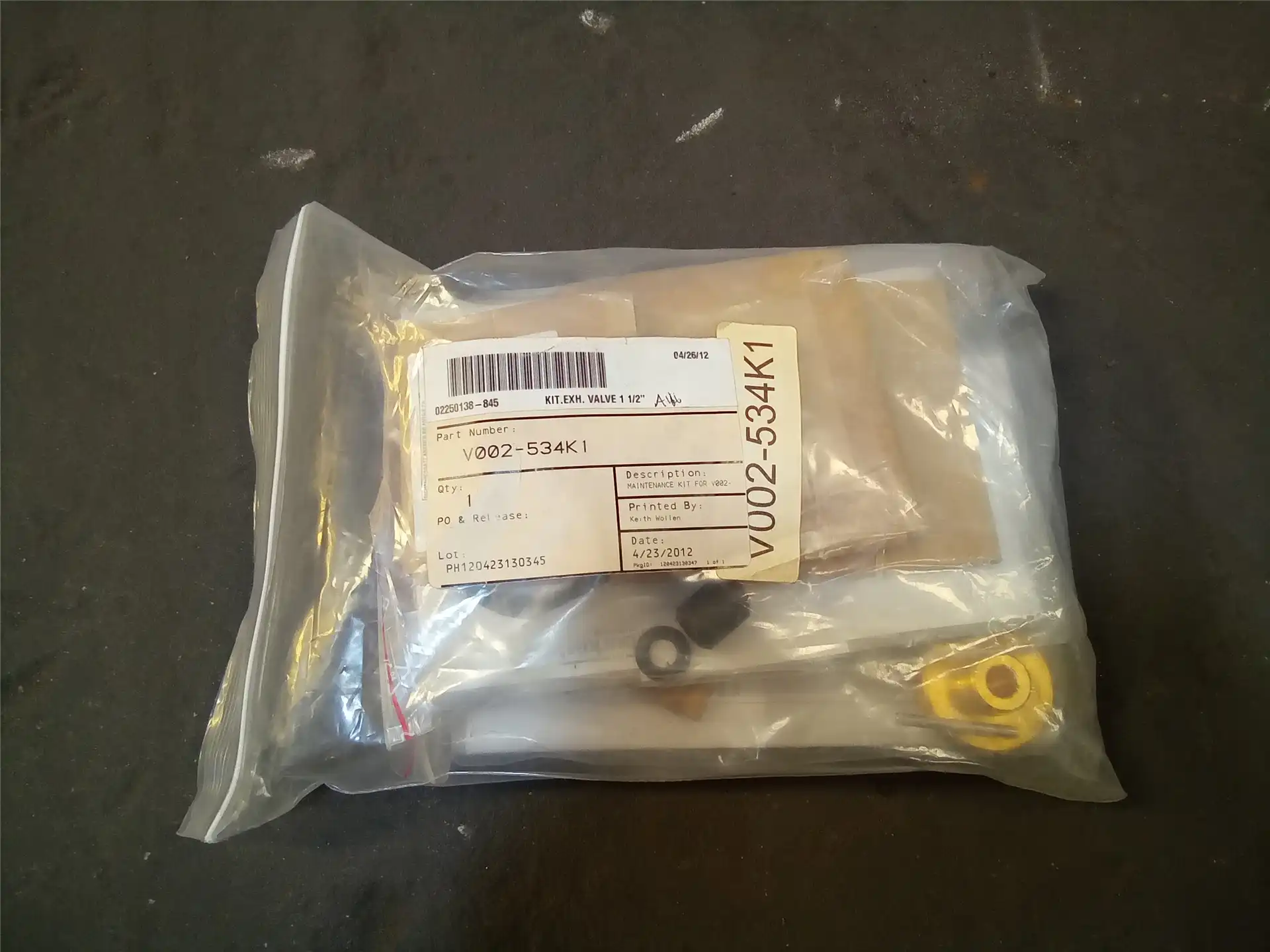 NEW VALVE KIT indicator image 1