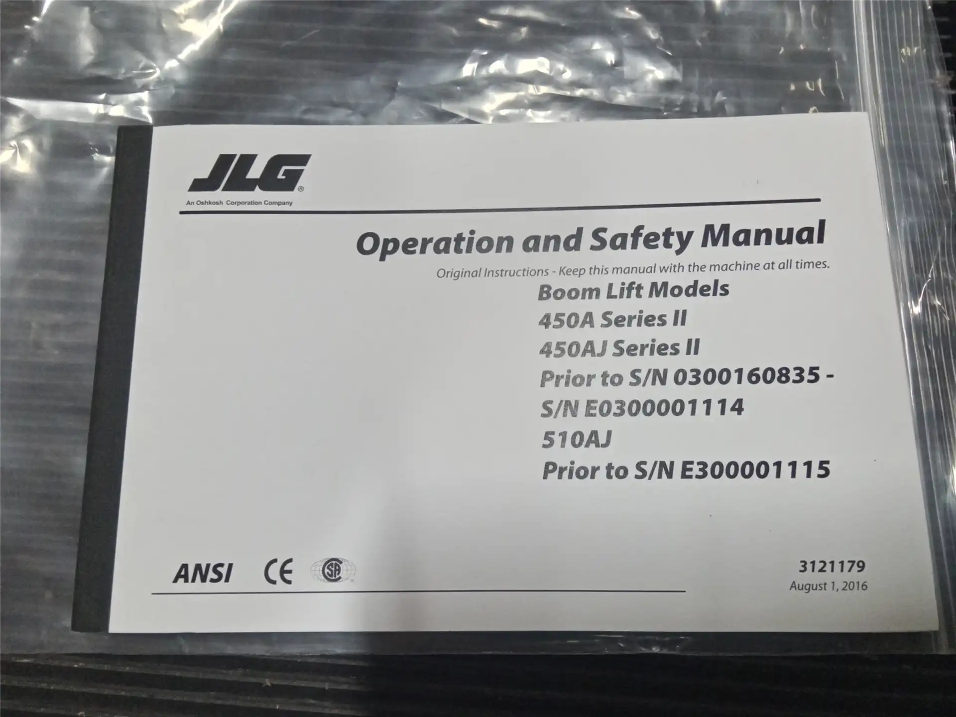 NEW MANUAL 450A indicator image 1