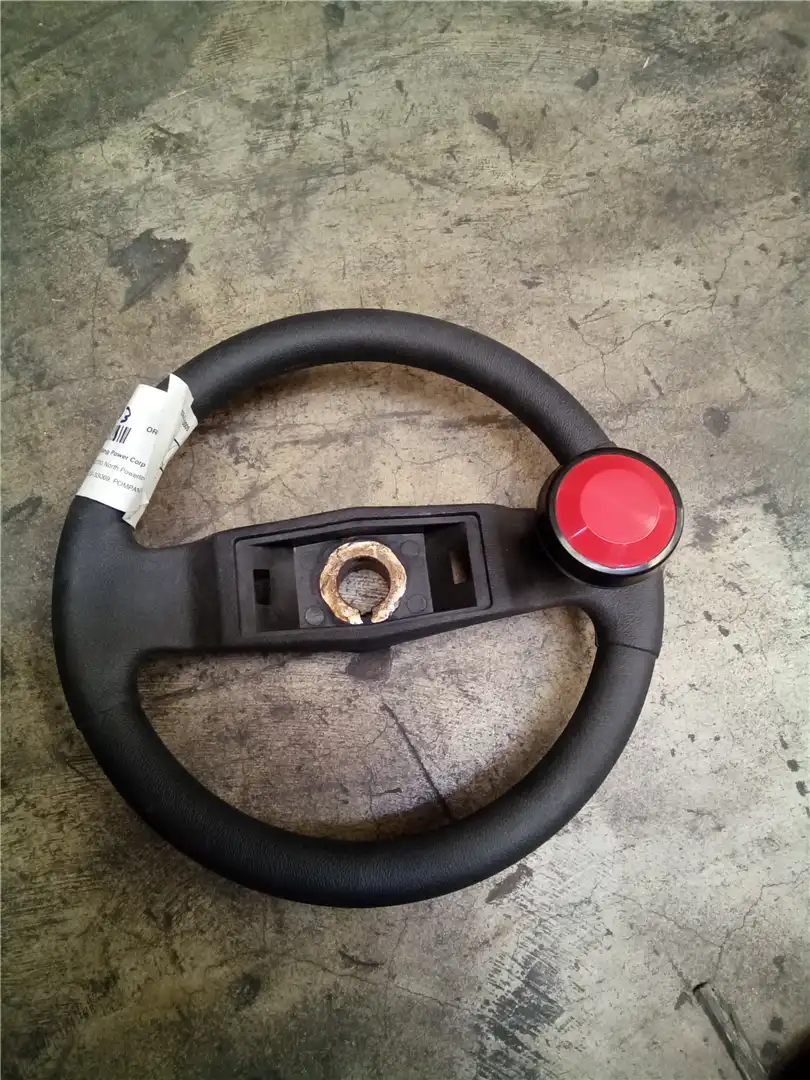 NEW STEERING WHEEL indicator image 1