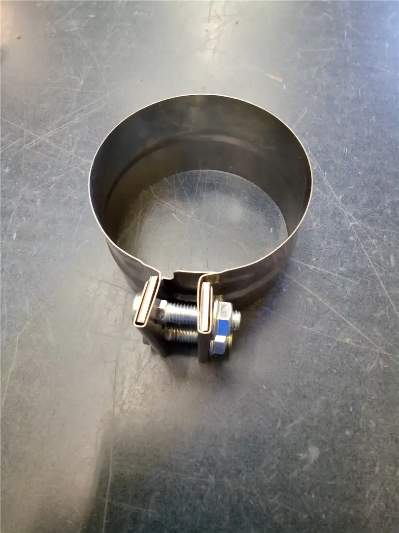 NEW CLAMP,5" SS indicator image 1