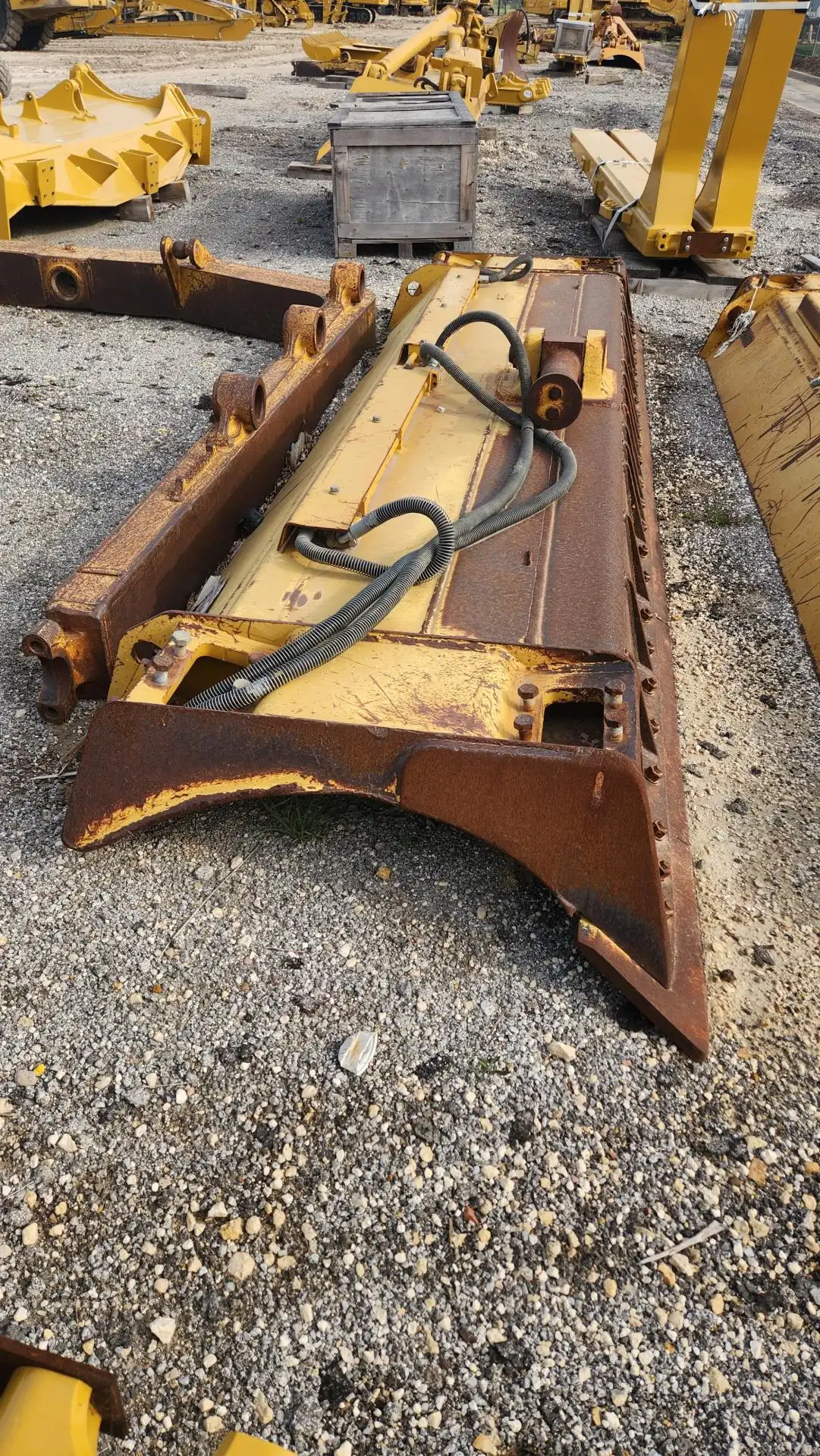 COMPLETE USED D6T XL ANGLE BLADE                  MQ image 5