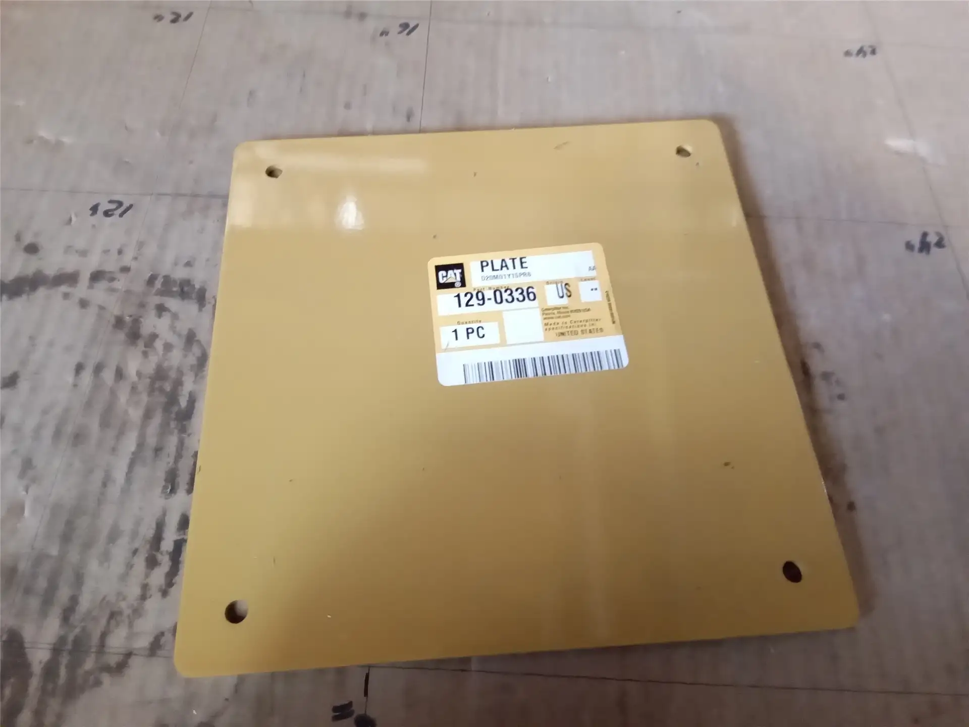 NEW PLATE image