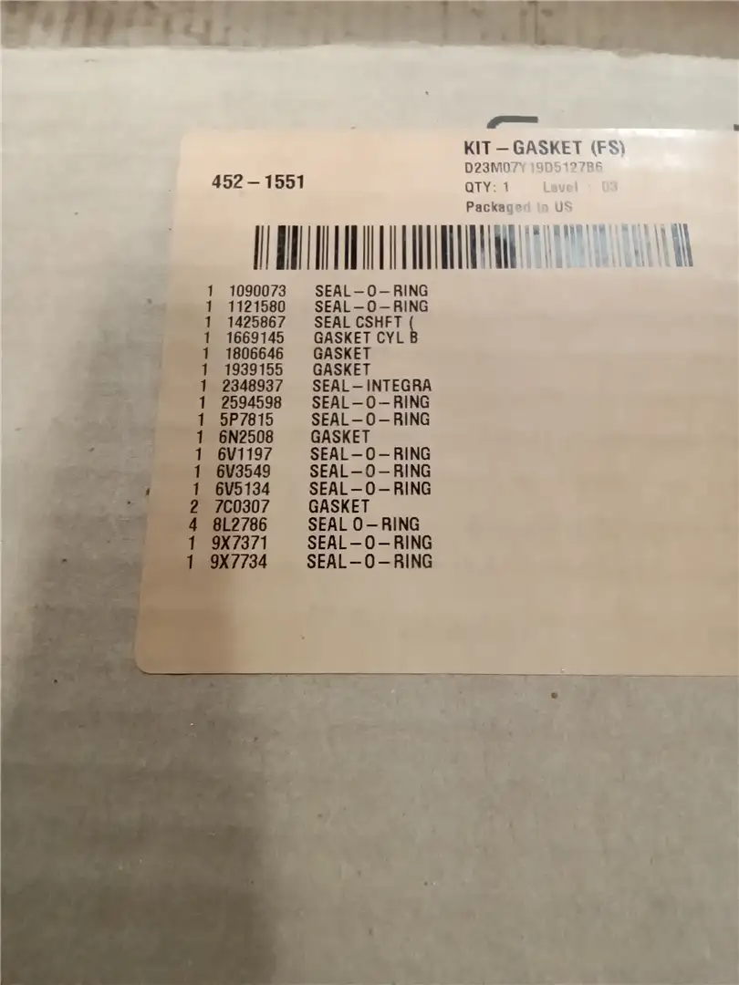 NEW GASKET KIT image