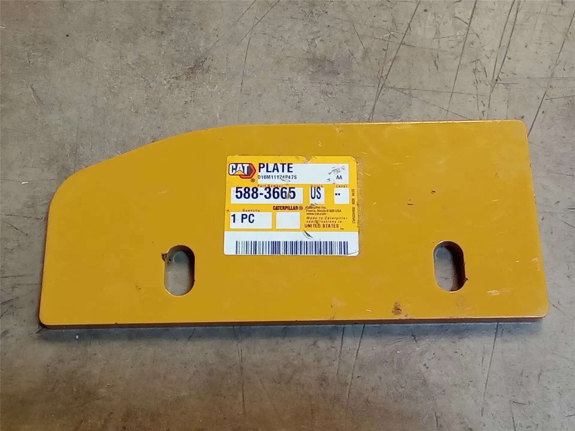 NEW PLATE image
