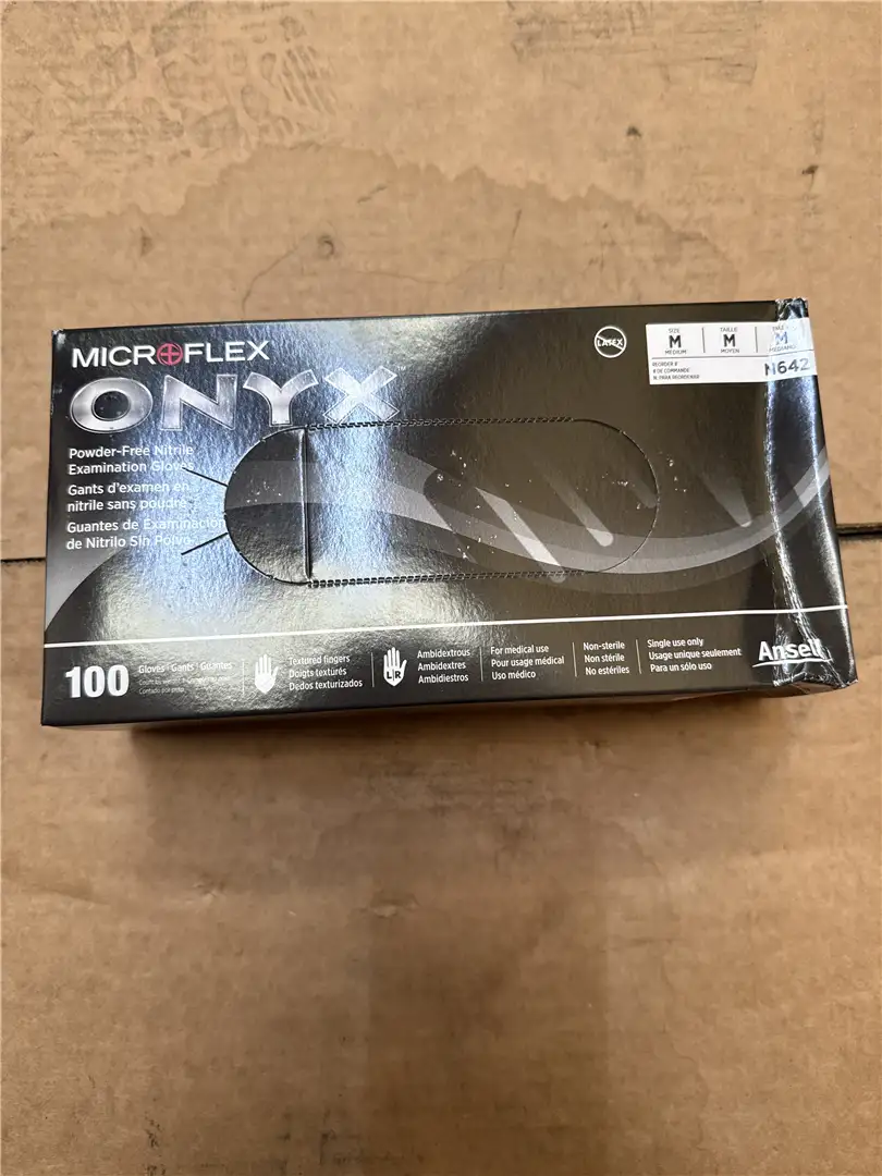 NEW NITRILE GLOVES image