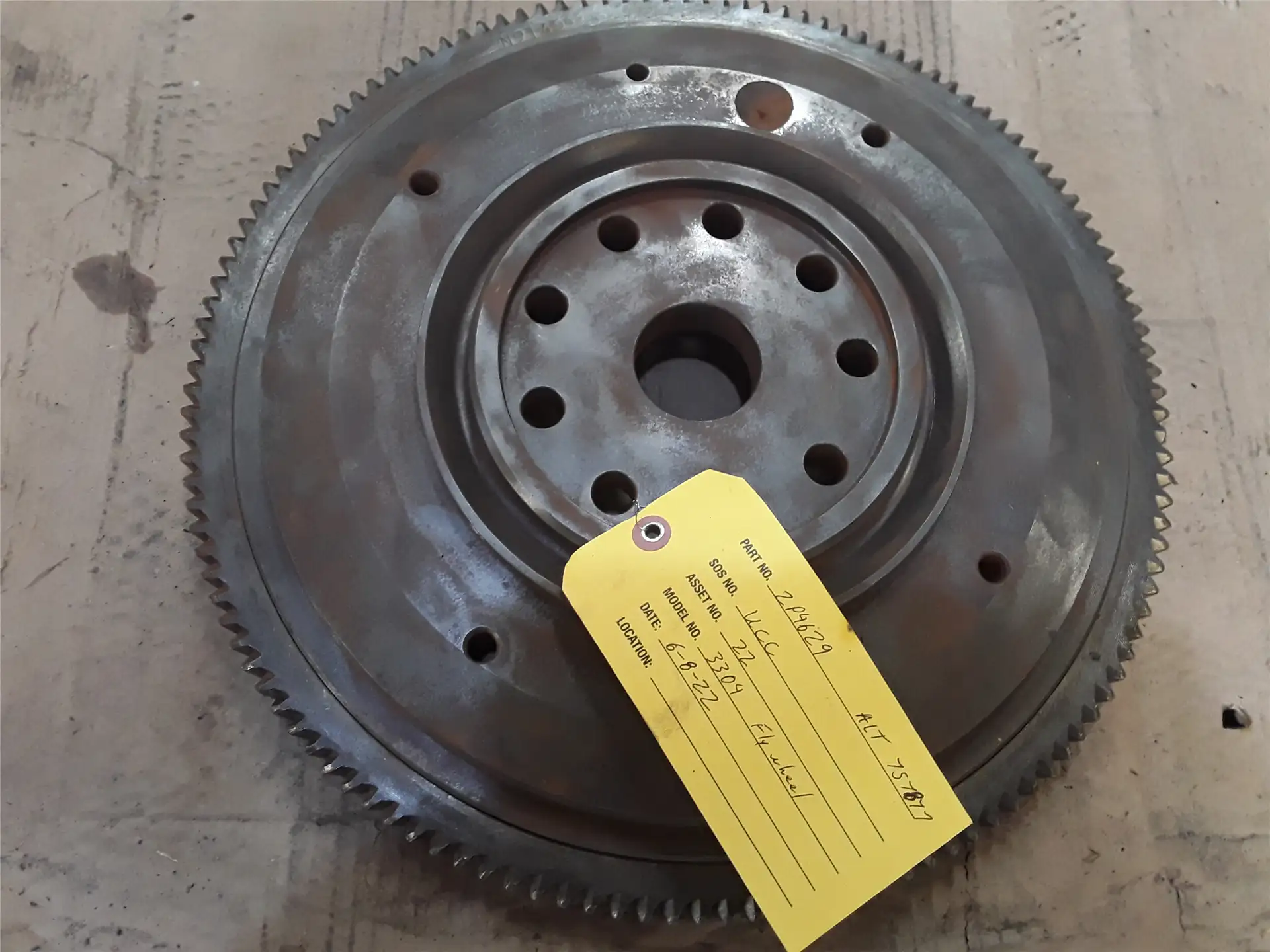 USED FLYWHEEL image