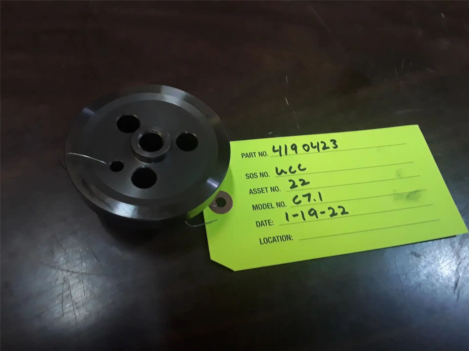 USED HUB IDLER image