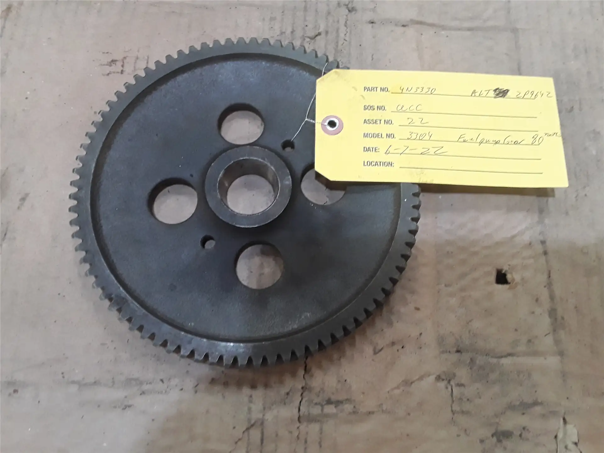USED FUEL PUMP GEA image