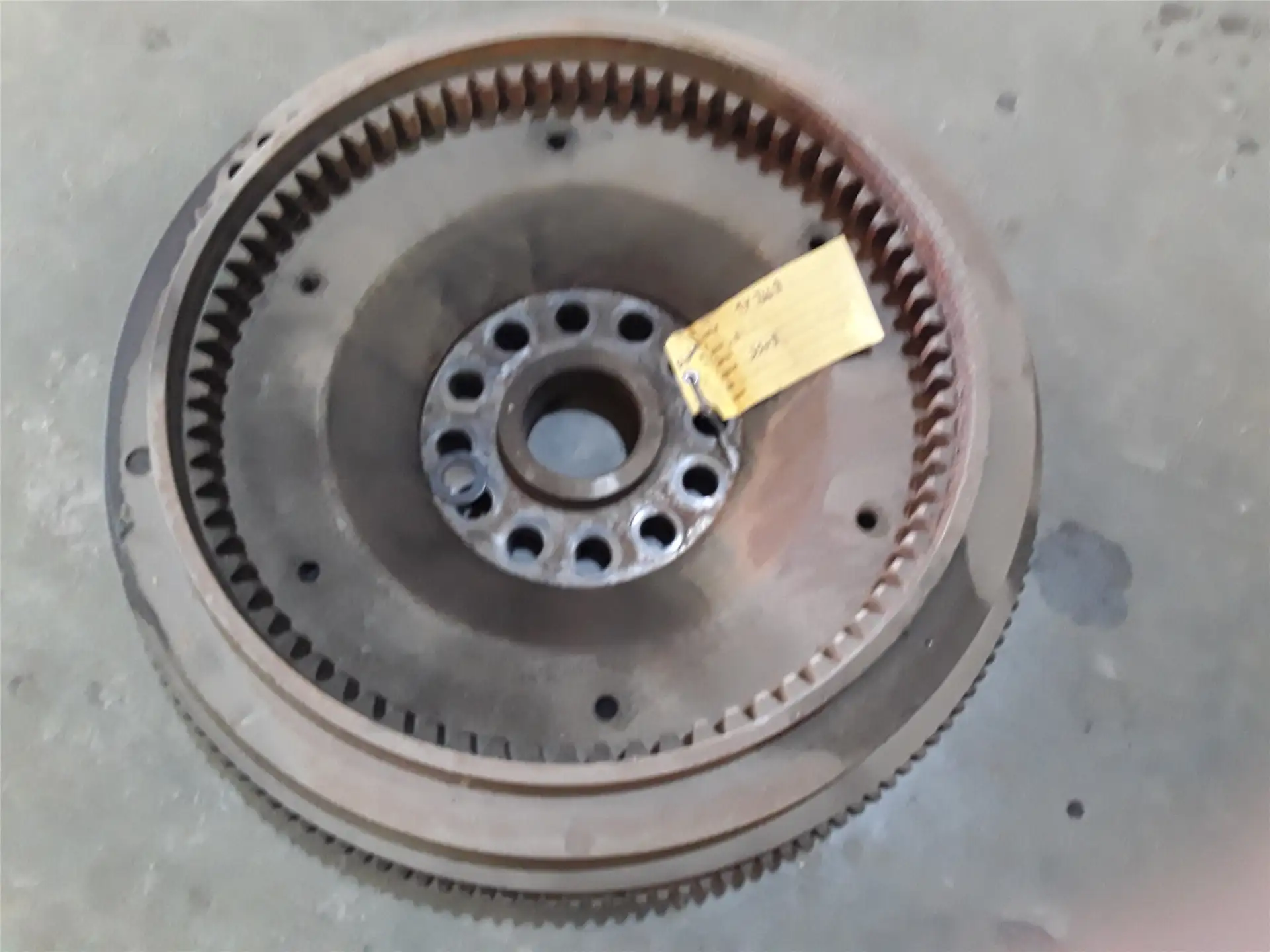 USED FLYWHEEL AS image