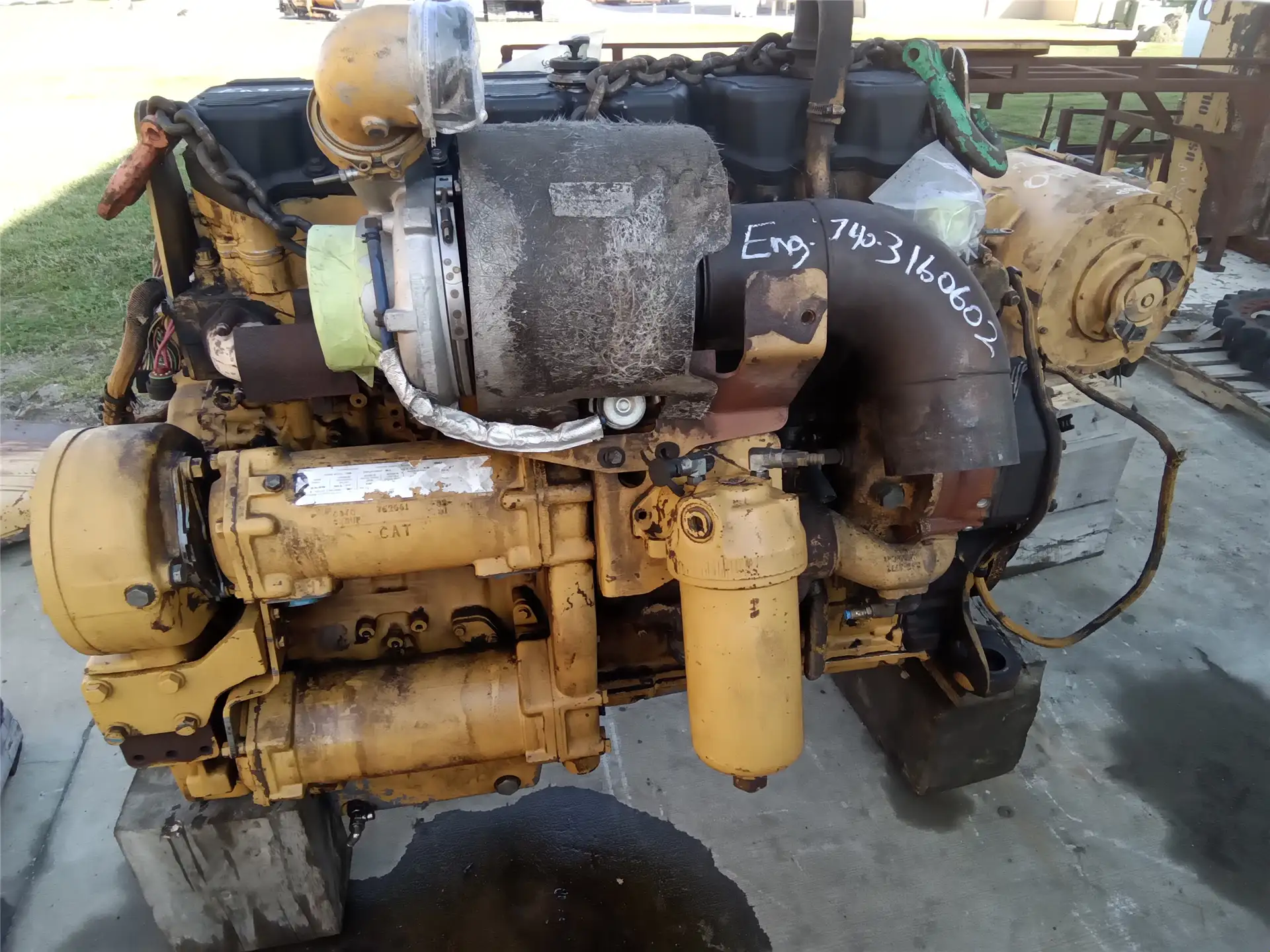 USED RUNNING ENGIN image
