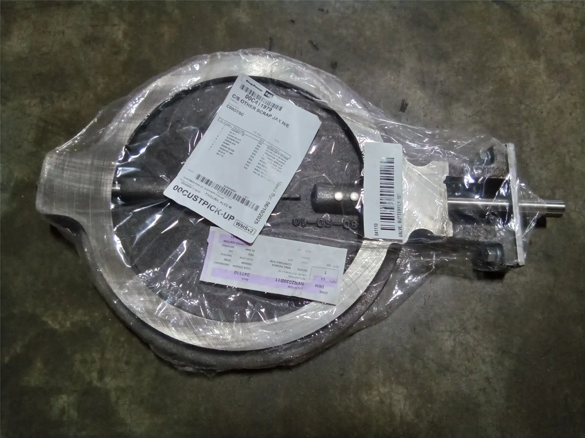 NEW BUTTERFLY VALV image