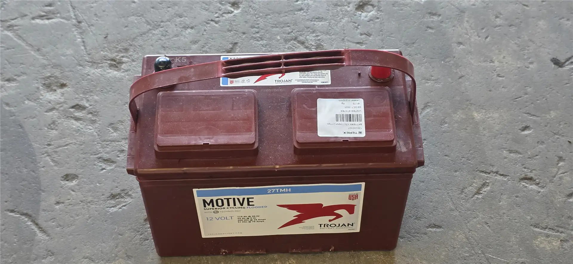 NEW 12V BATTERY image