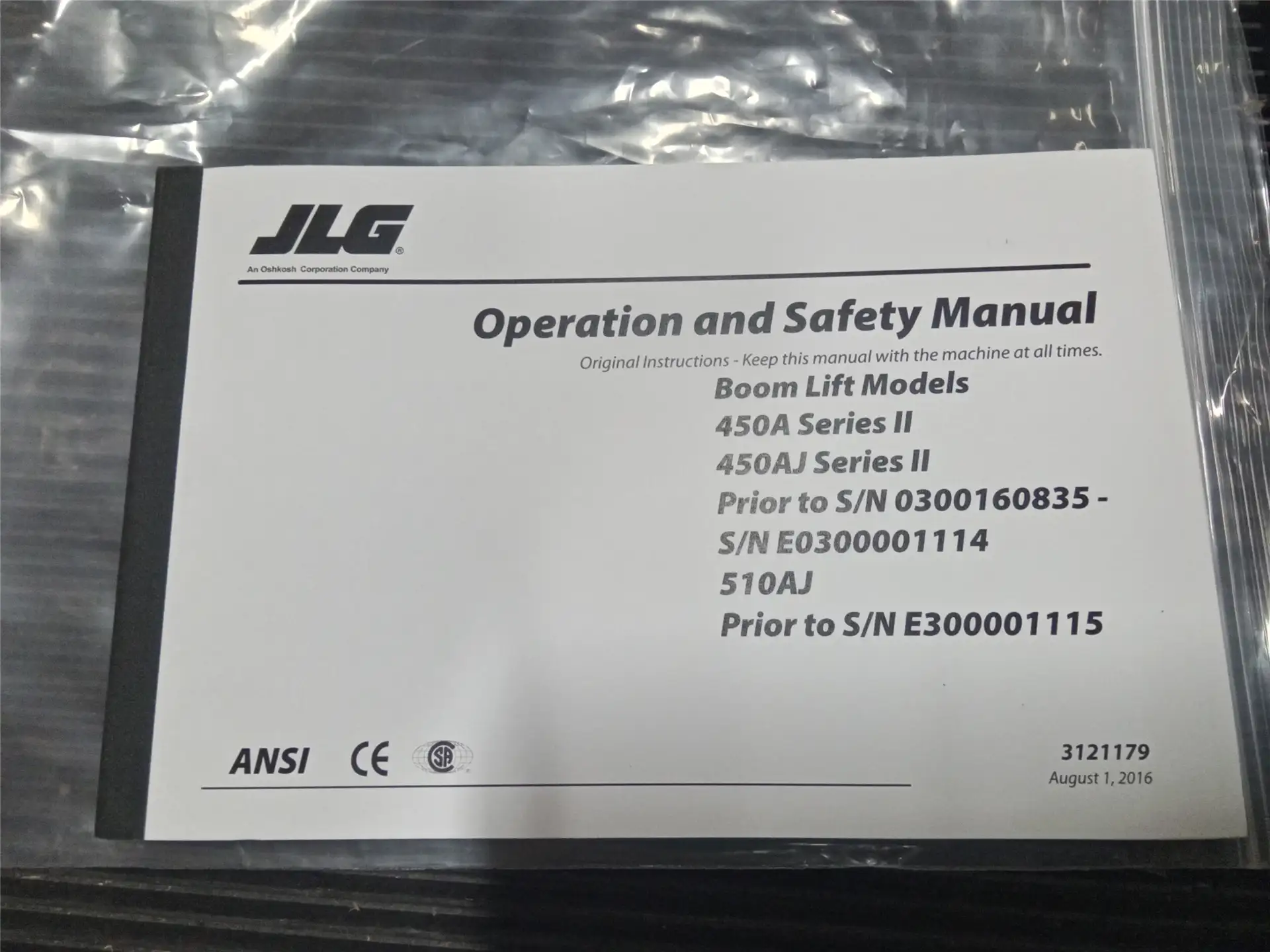 NEW MANUAL 450A image
