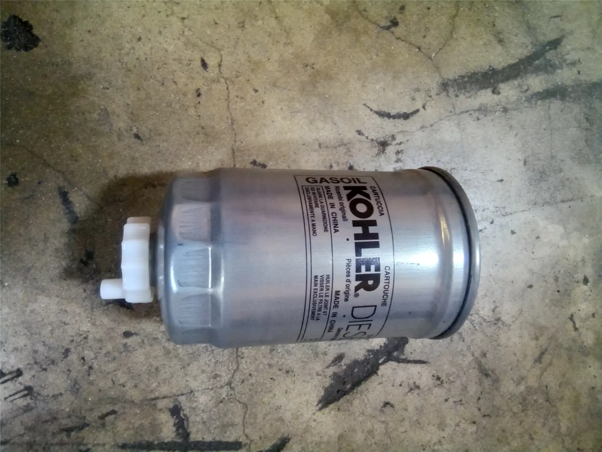 NEW FUEL FILTER image