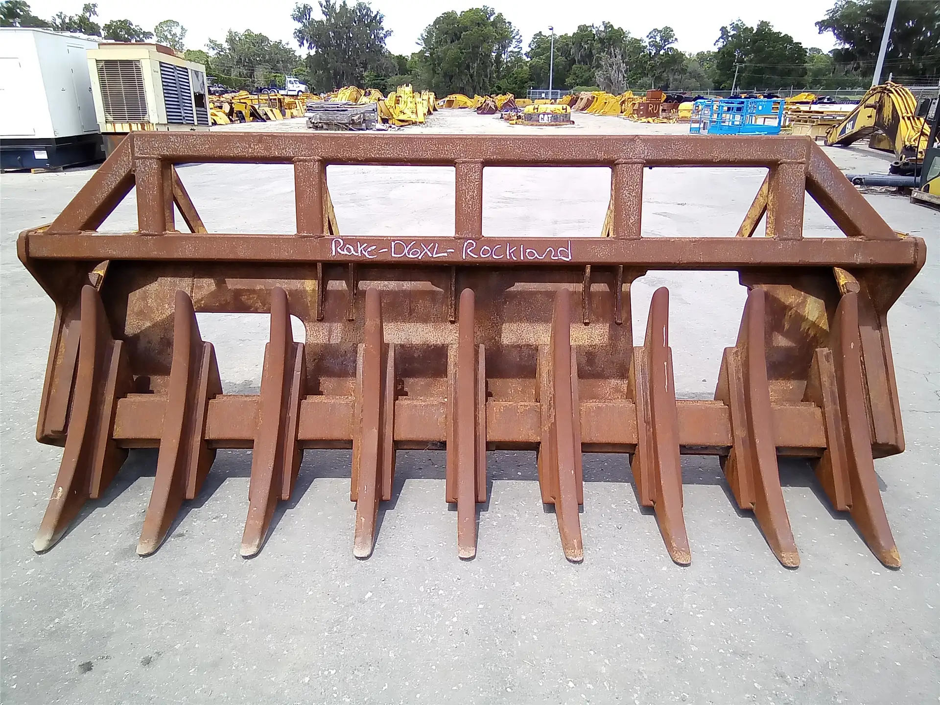 USED 134INCH RAKE image