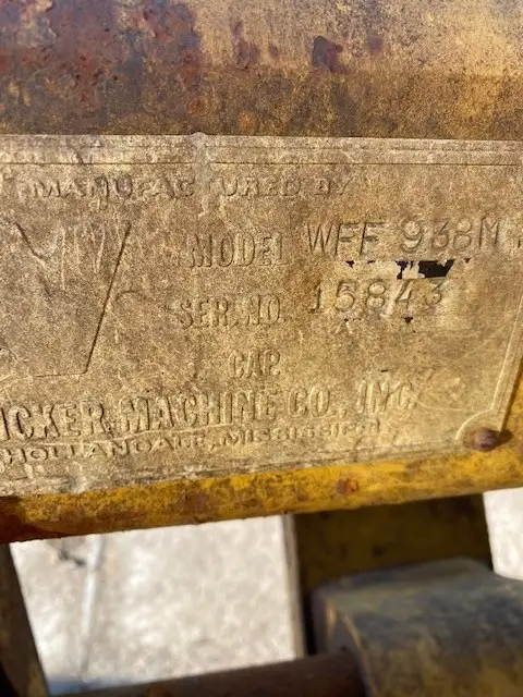 USED 60" WICKER 950M PIN ON FORKS image