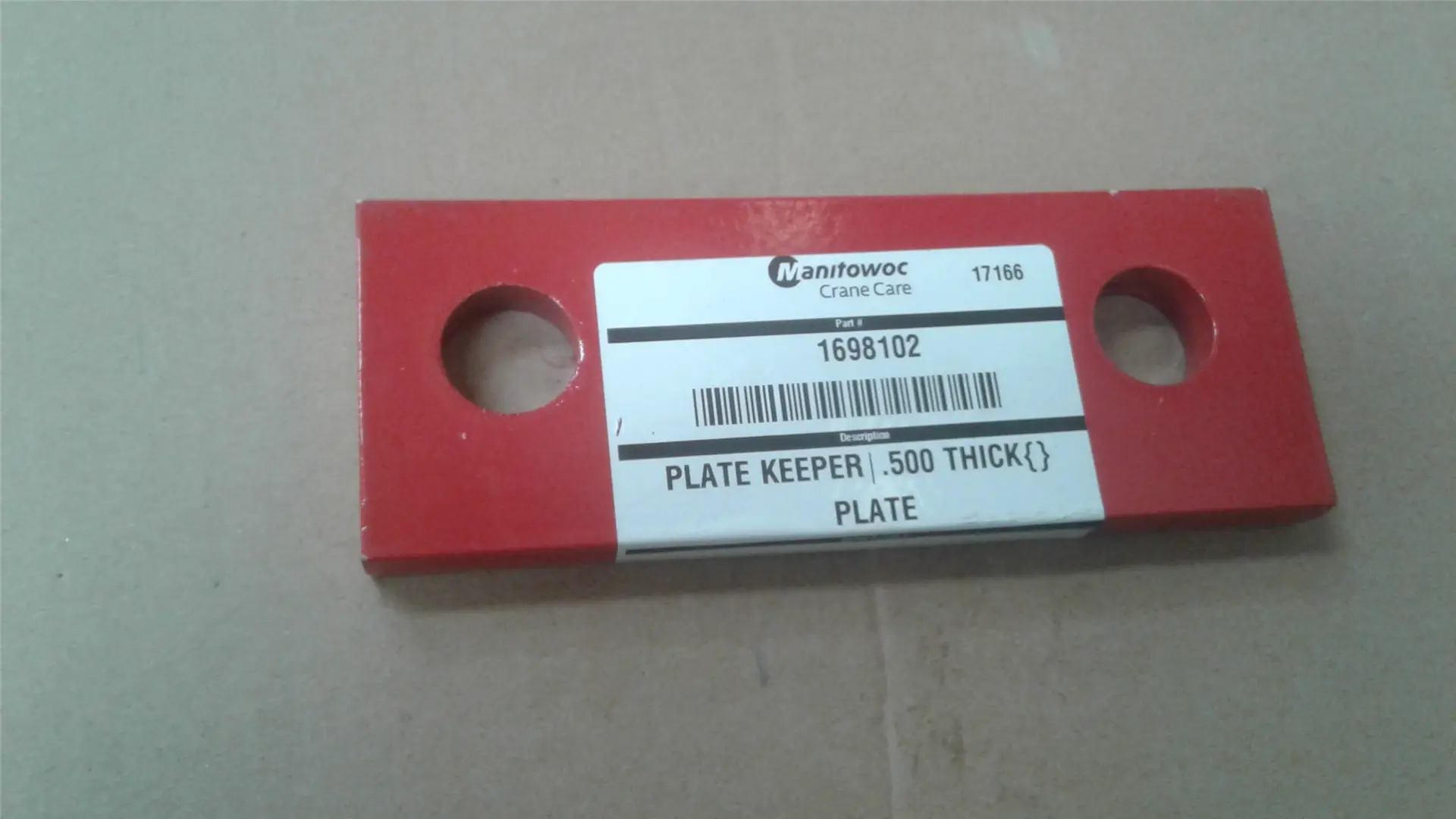 NEW PLATE KEEPER image 1