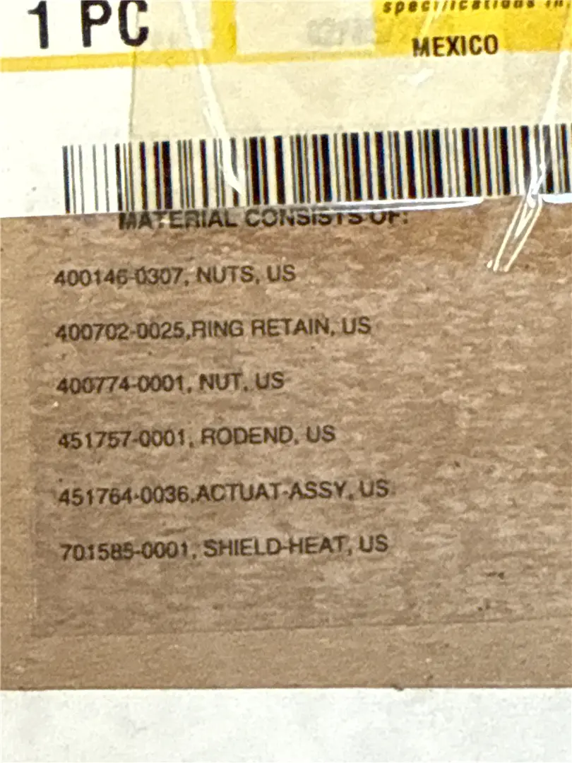 NEW ACTUATOR KIT image 1