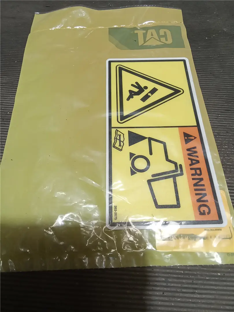 NEW WARNING DECAL image 1