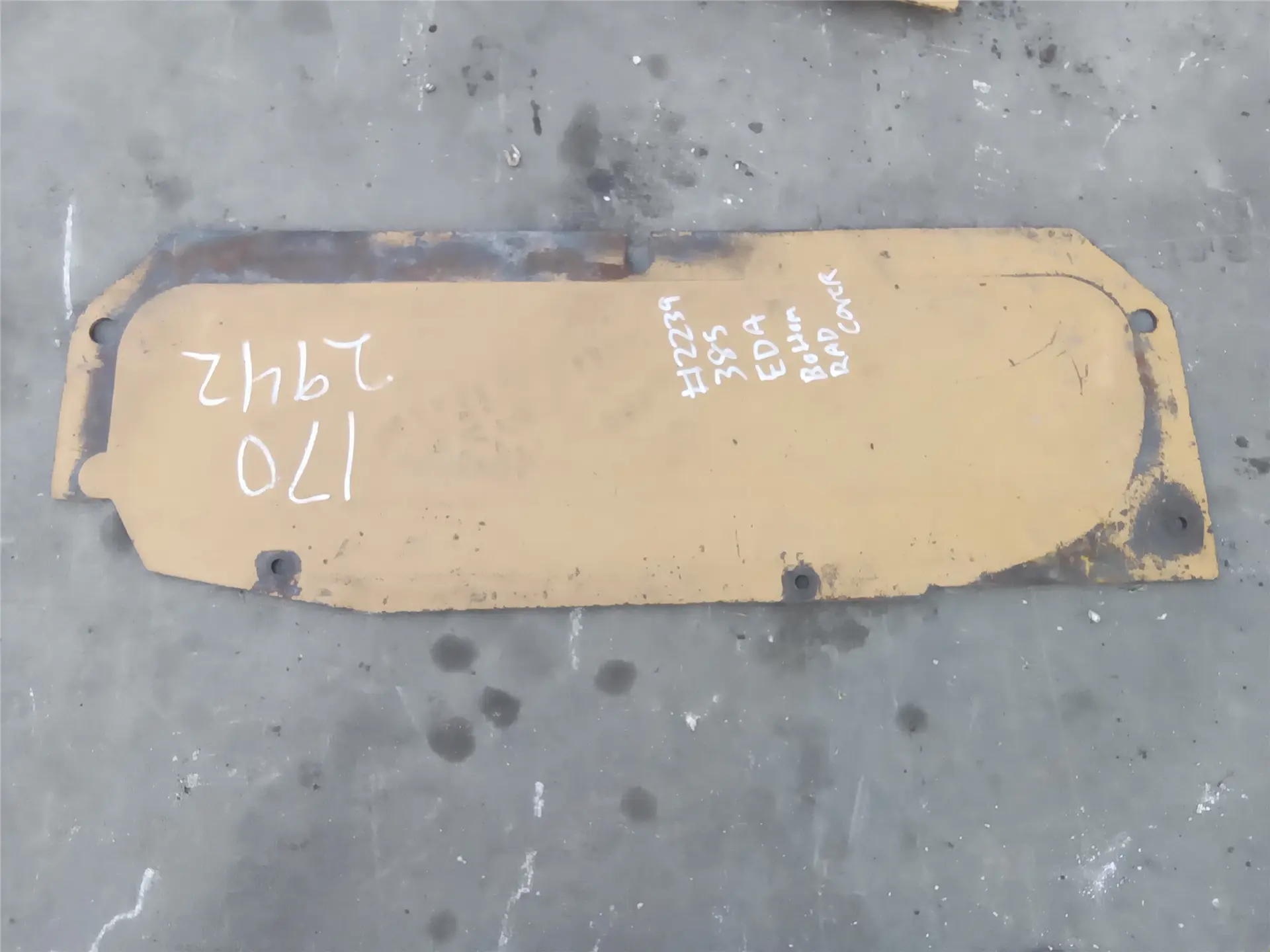 USED PLATE image 1