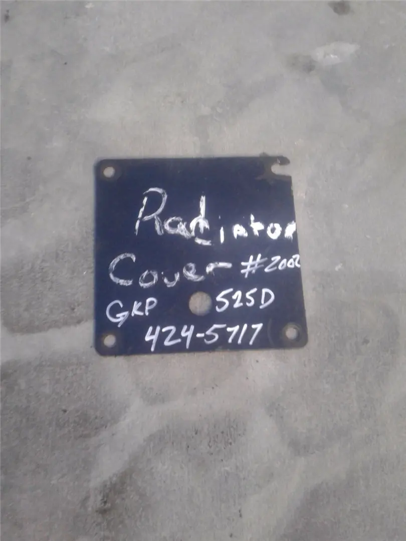 USED RADIATOR COVE image 1